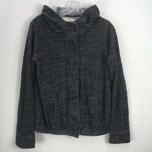 Anthropologie Staring At Stars Grey Button Up Thick Sweater Women’s Large